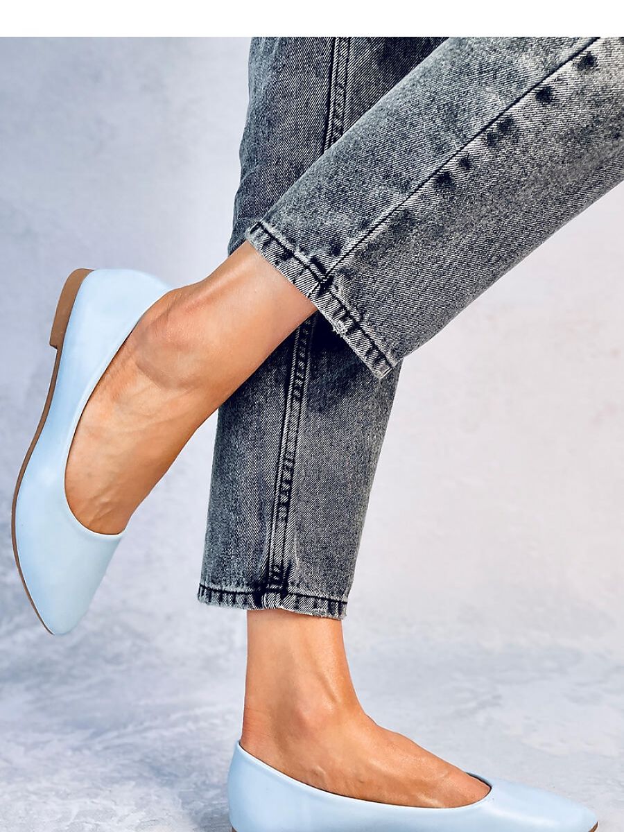 Blue Inello Ballet Flats