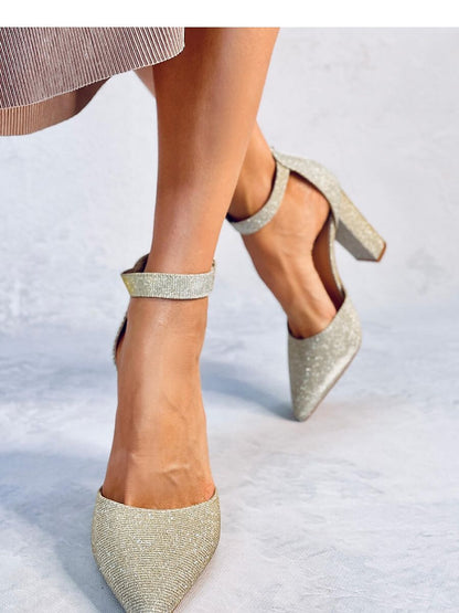 Chunky Heel Shoes by Inello