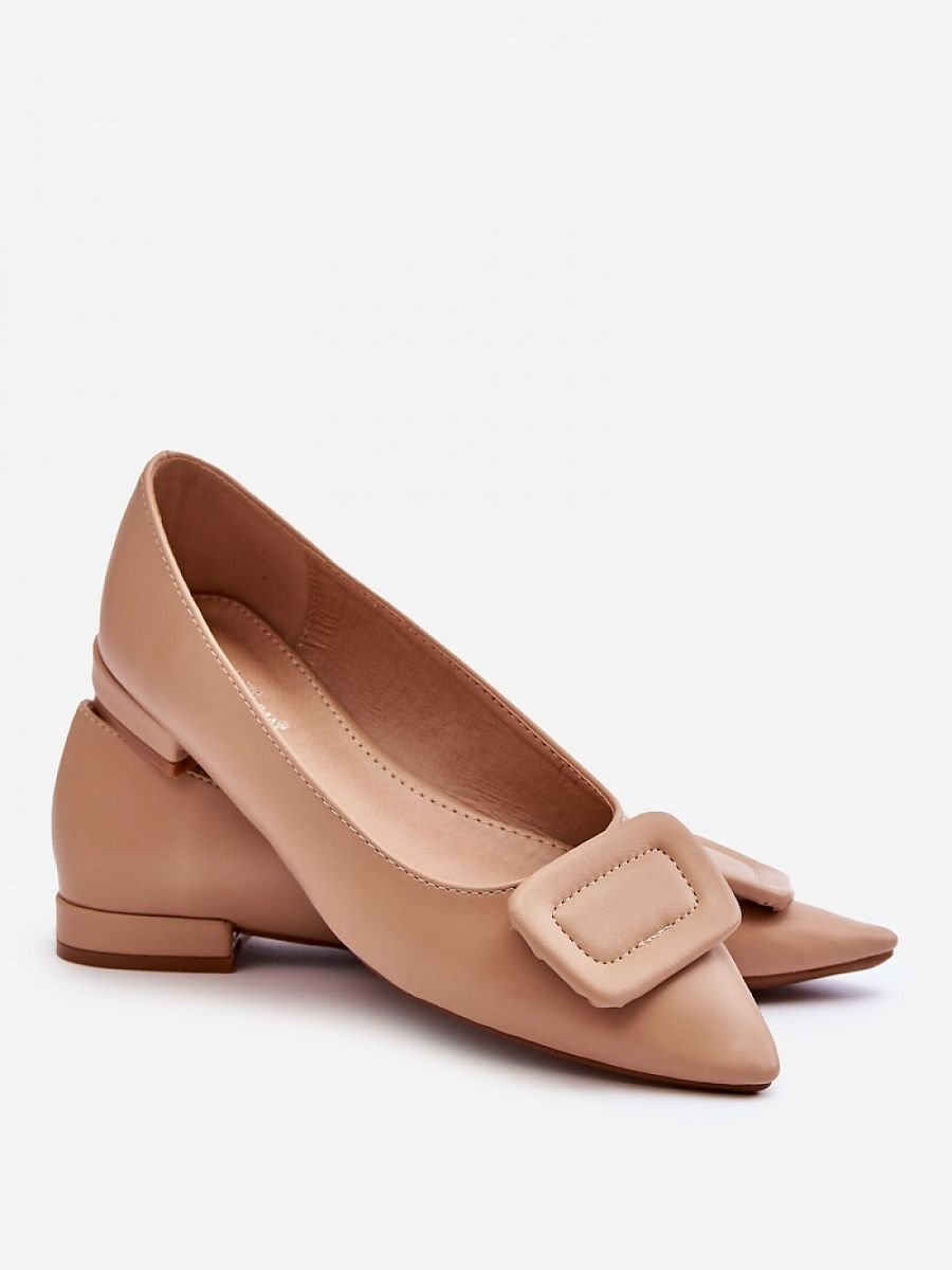 Ballerina Chic: Eco Leather Pointed-toe Flats