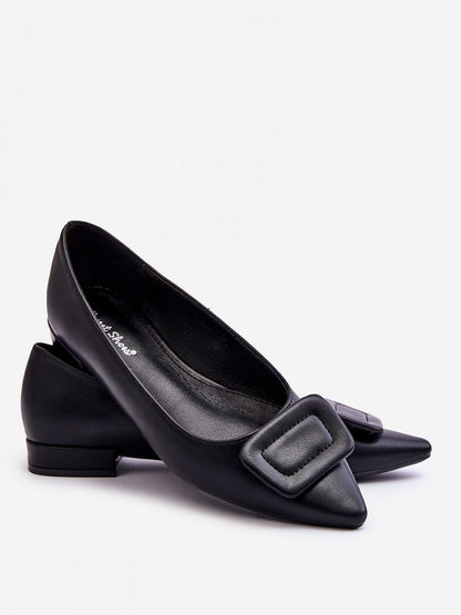 Eco Leather Pointed Ballet Flats for Stylish Comfort