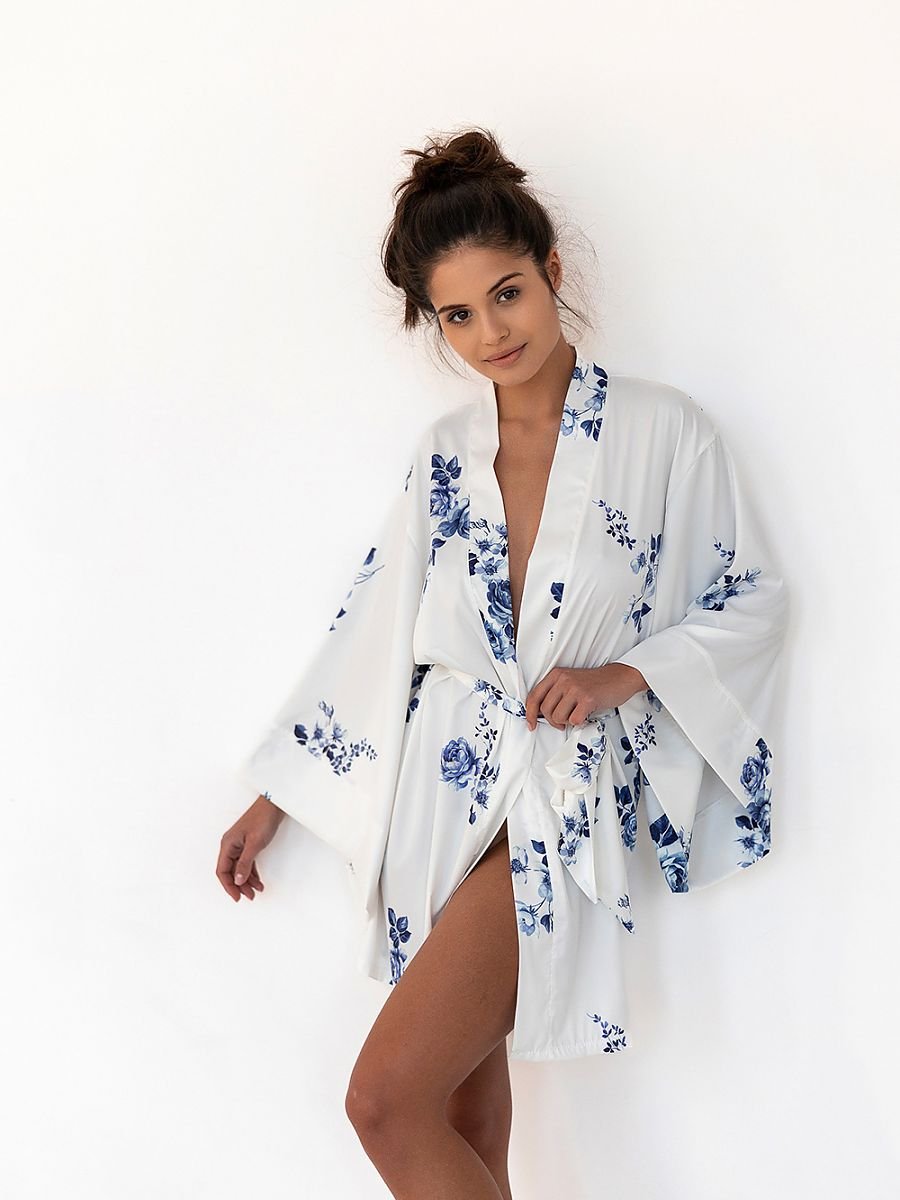 Satin Silhouette Women's Bathrobe