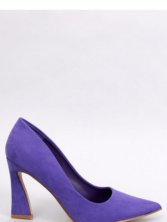 Inello Organic Suede Block Heel Pumps