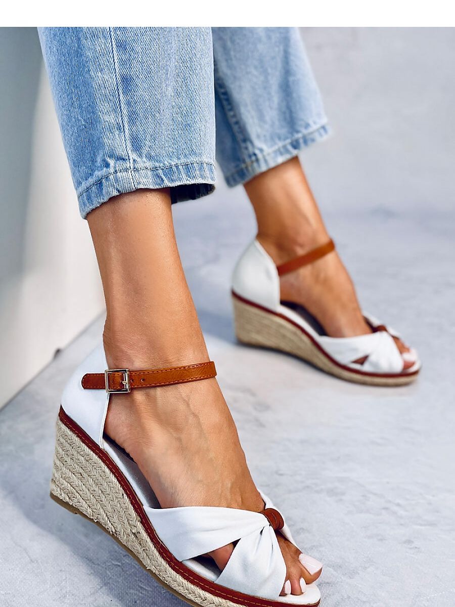 Espadrille Sandals with Braided Anchor Detail