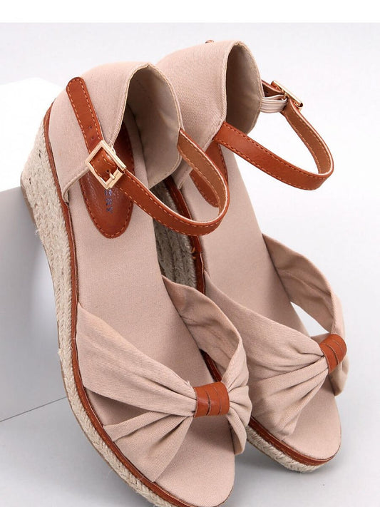 Buskin Inello: Stylish Women's Espadrille Sandals with Braided Anchor Detail