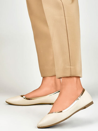 Elegant Eco-Friendly Leather Ballet Flats