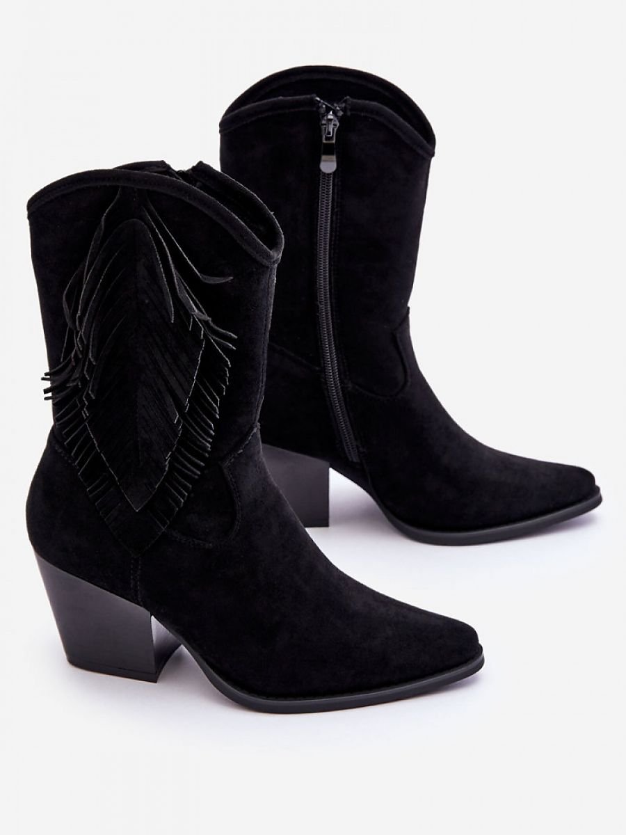 Heel boots Step in style