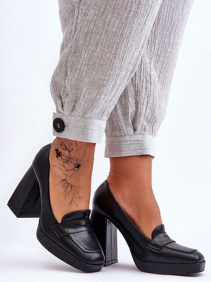 Heel pumps Step in style