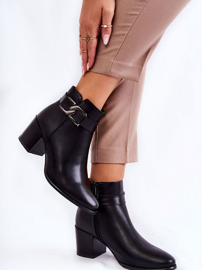 Heel boots Step in style