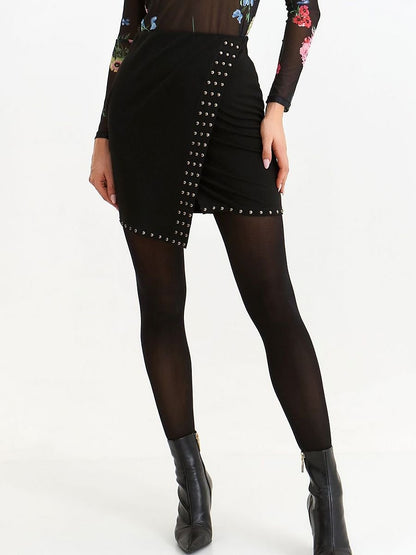 Secret Charm Asymmetrical Mini Skirt