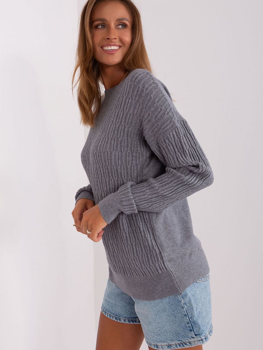 Jumper AT - Women's Variegated Fabric Texture Jumper