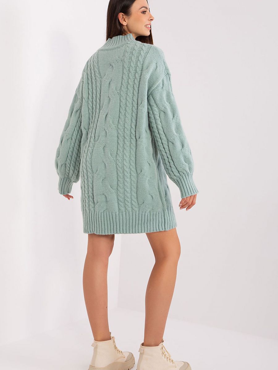 Long Jumper AT: Oversized Turtleneck Knit