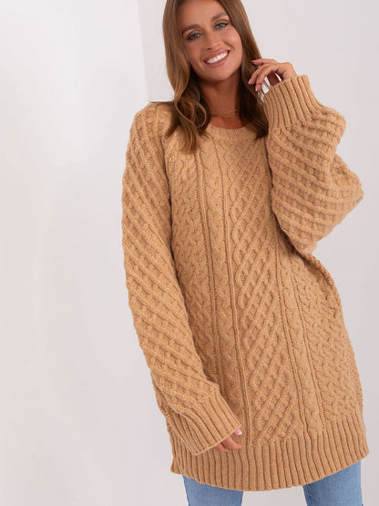 Long Jumper AT: Cosy and Elegant Knitted Dress