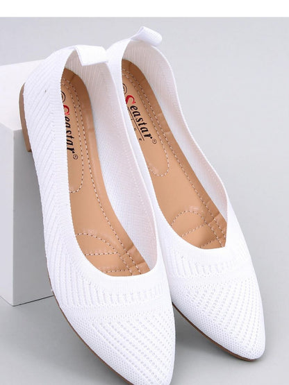 Inello Woven Ballet Flats with Almond-Shaped Toes