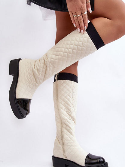 Thigh-Hight Boots Step in style