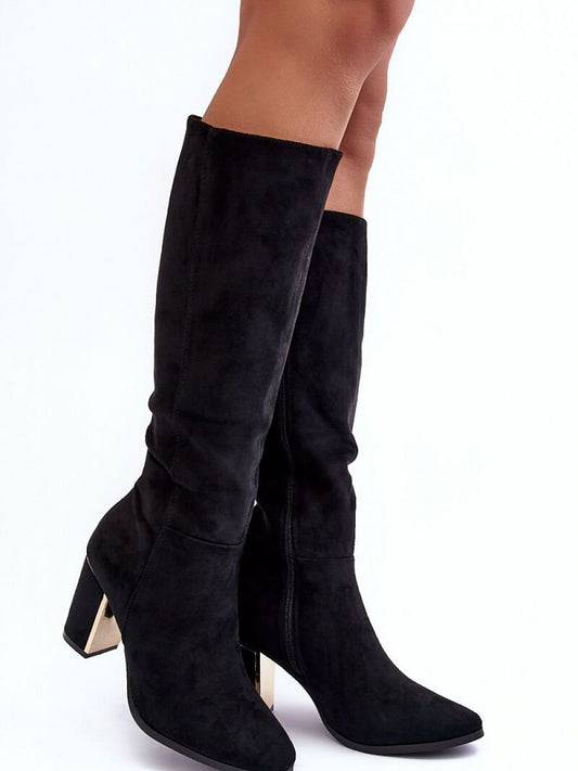 Heel boots Step in style