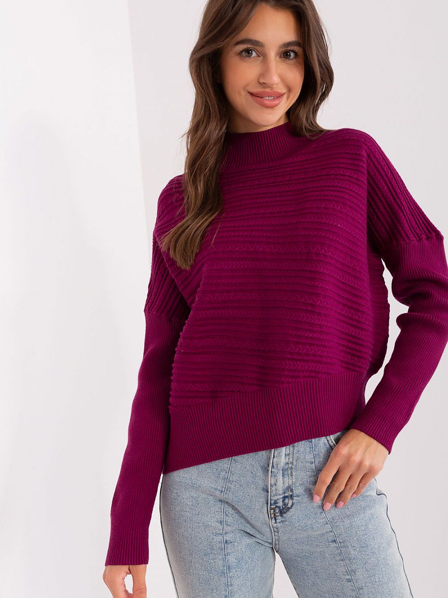 Jumper AT - Women's Cosy Variegated Texture Jumper