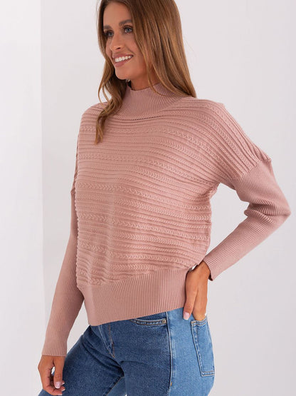 Jumper AT: Women's Variegated Texture Knit Jumper