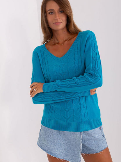 Jumper AT - Women's Textured Cotton Jumper