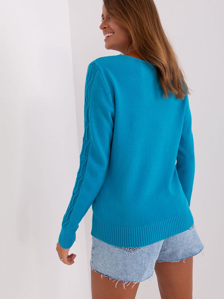 Jumper AT - Women's Textured Cotton Jumper