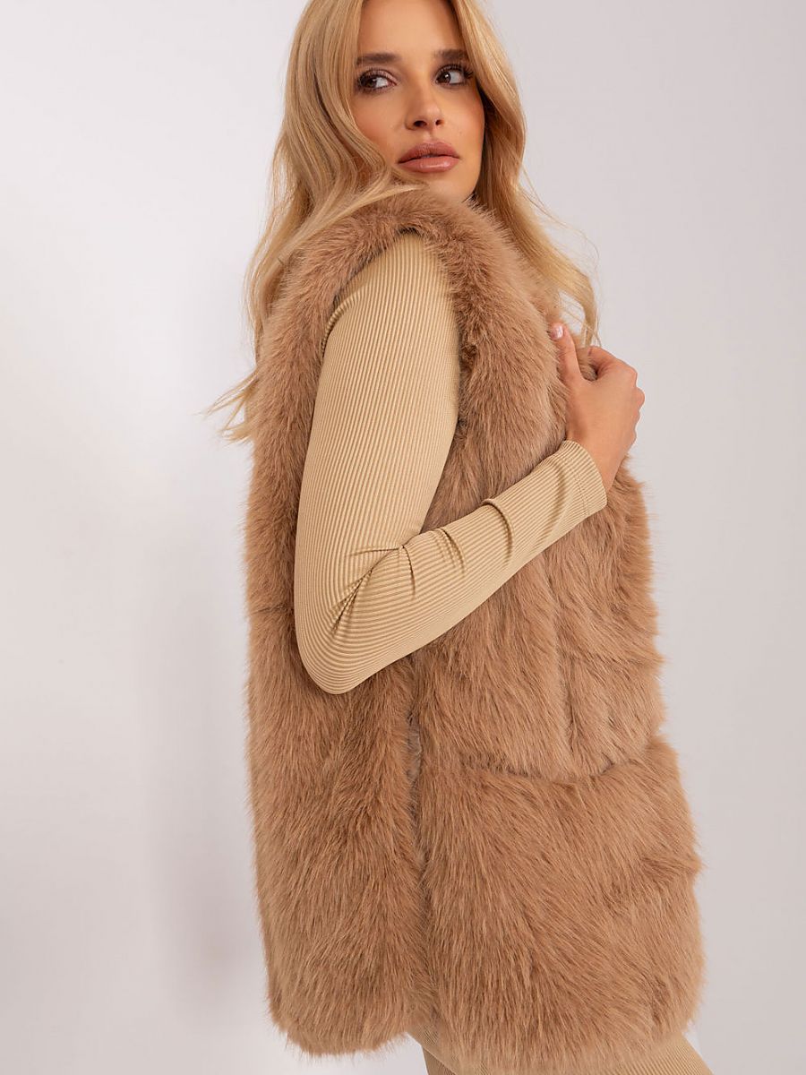 Faux Fur Gilet AT