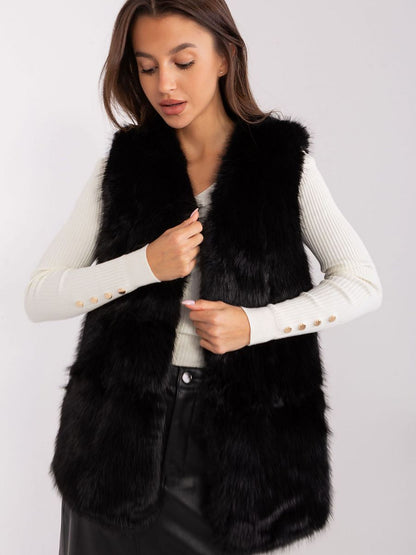 Waistcoat AT: Luxurious Faux Fur Vest