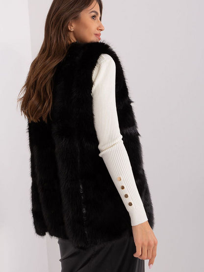 Waistcoat AT: Luxurious Faux Fur Vest