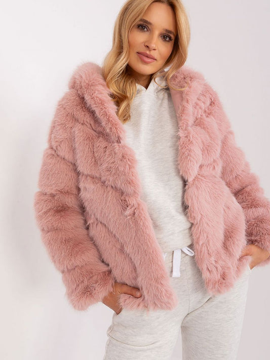 Fur Hooded Jacket