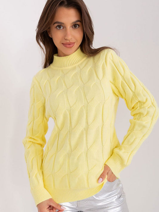 Jumper AT: Women's Textured Turtleneck Jumper