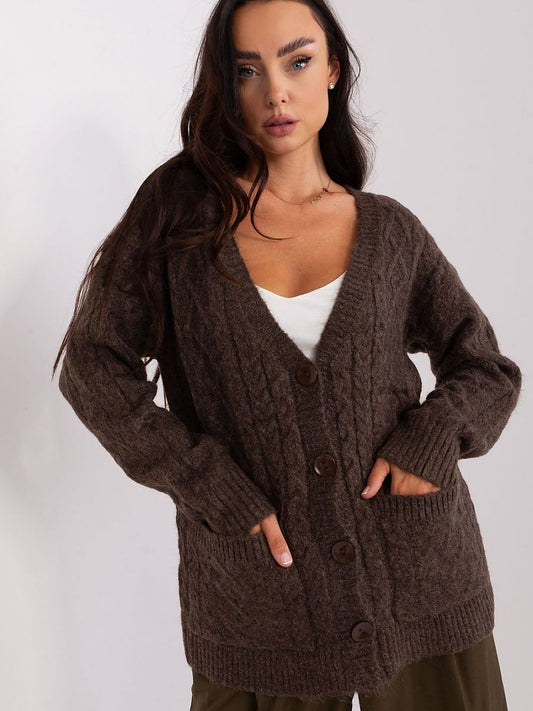 Cosy and Chic Variegated Cardigan