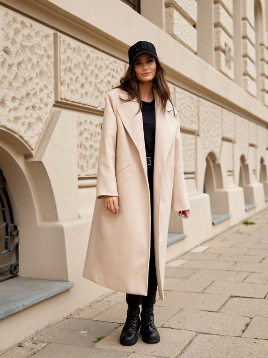 Coat Roco Fashion - Talisman Maxi-Length Oversized Coat