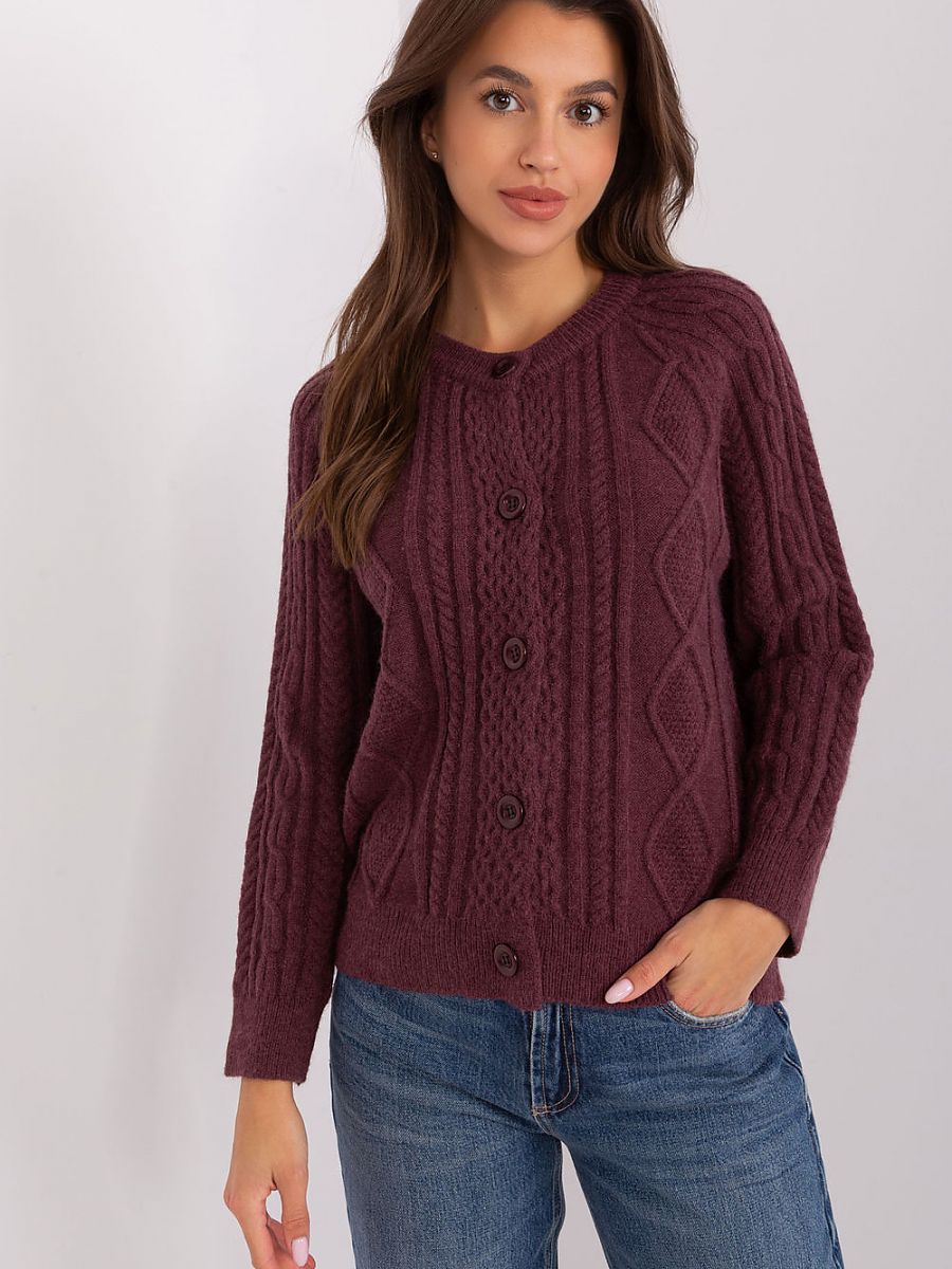 Women's Variegated Texture Cardigan