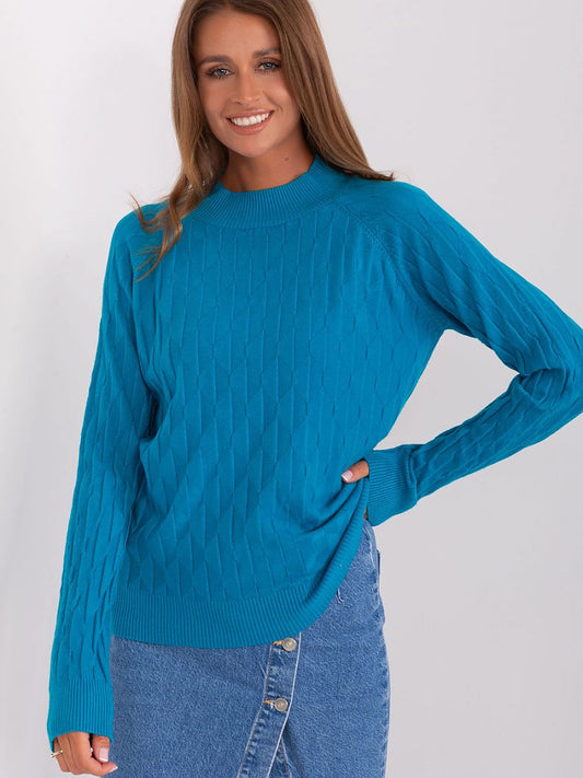 Jumper AT - Women's Cosy Variegated Knit Pullover